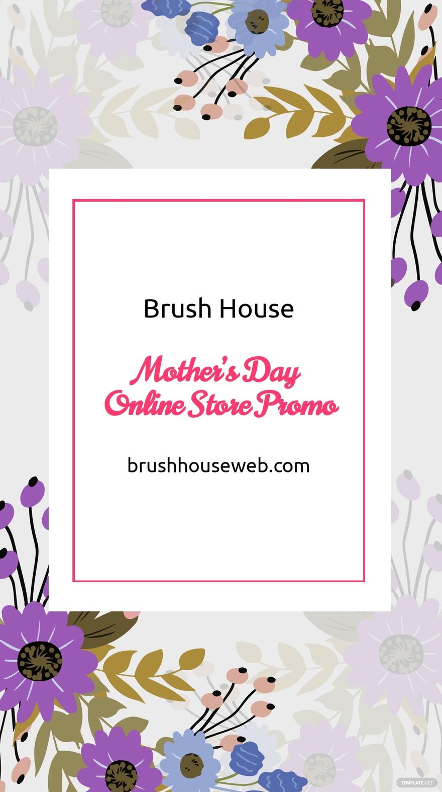 Free Mother's Day Online Promo Instagram Story Template