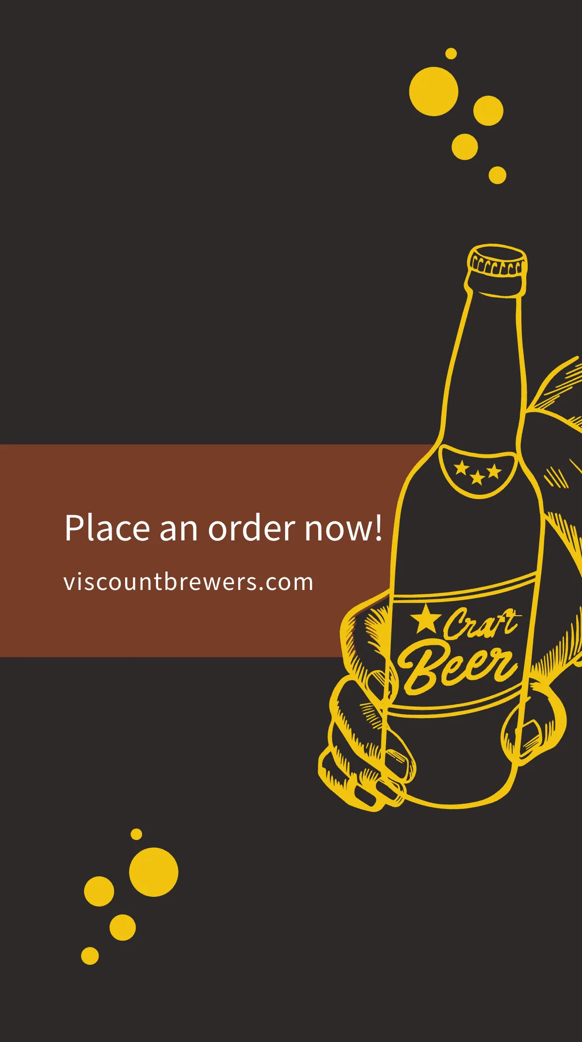 Free Online Beer Store Instagram Story Template to Edit Online