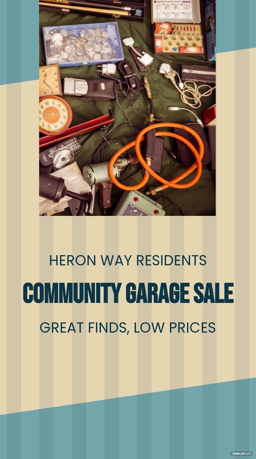 Free Community Garage Sale Instagram Story Template