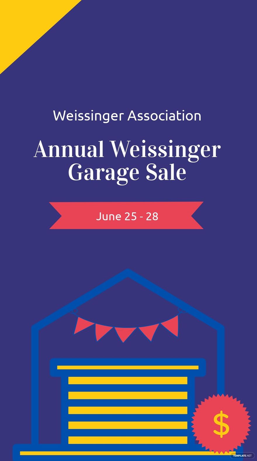 Annual Garage Sale Instagram Story