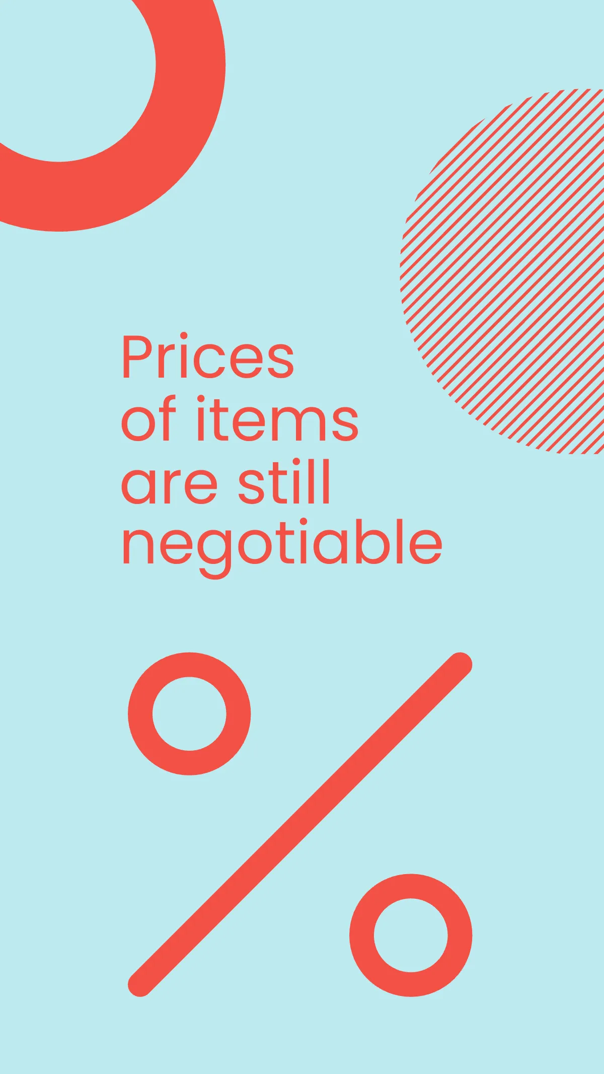 Free Yard Sale Instagram Story Template to Edit Online