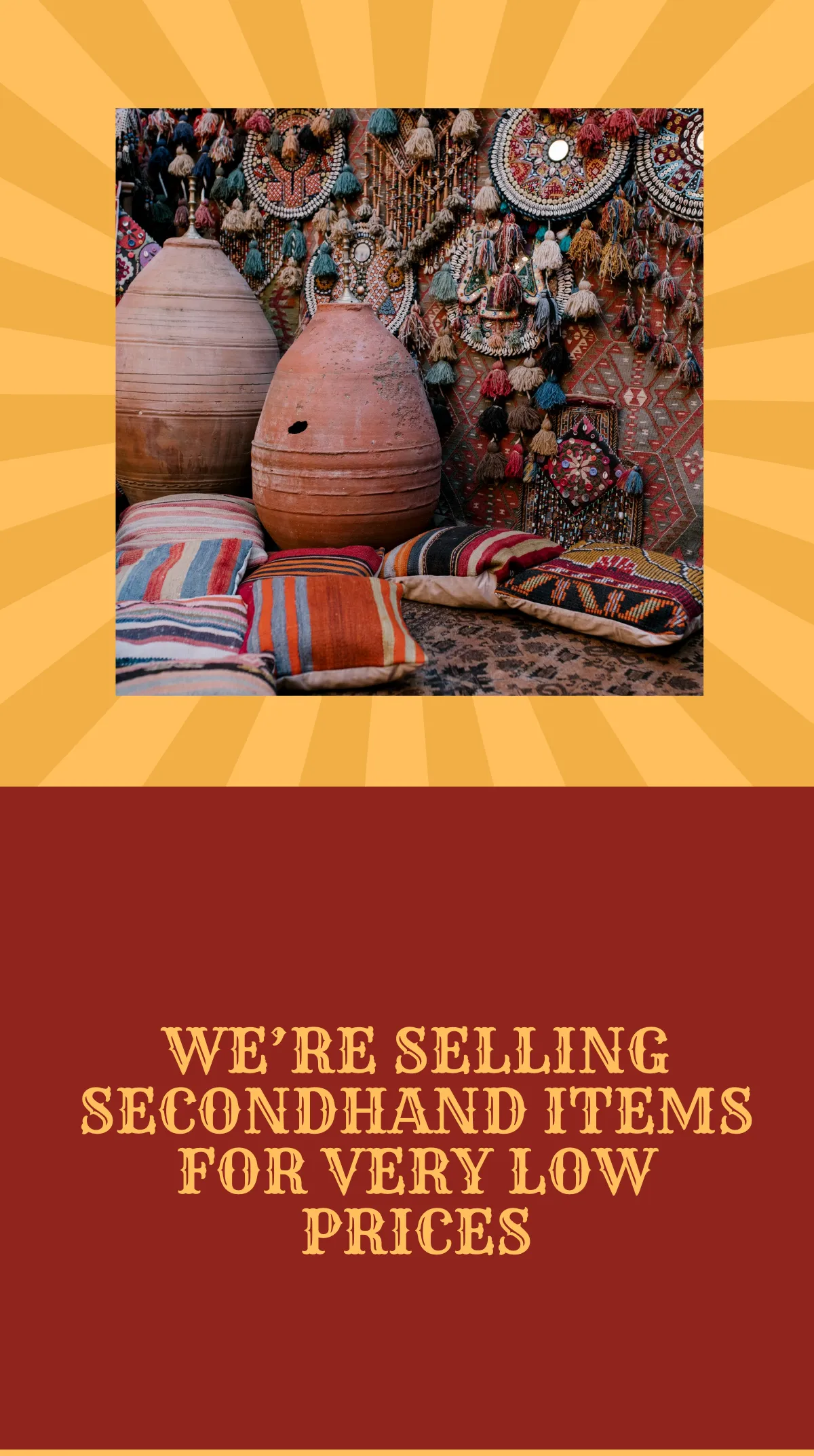 Free Vintage Garage Sale Instagram Story Template to Edit Online