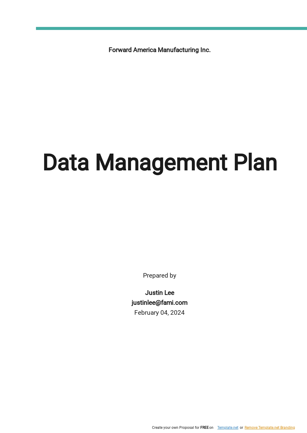 Sample Data Management Plan Template.jpe