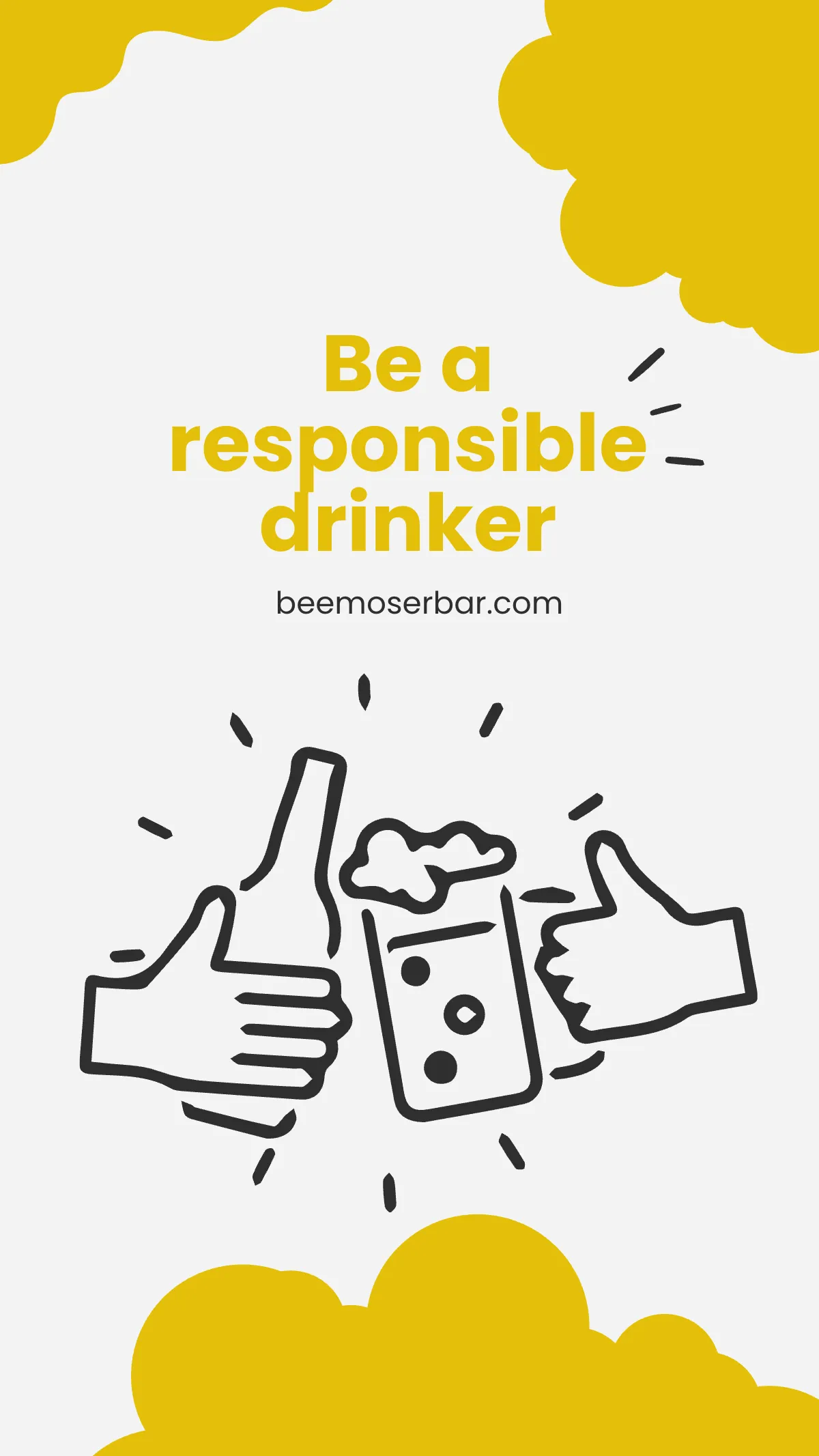 Free Happy Hour Beer Promotion Instagram Story Template to Edit Online