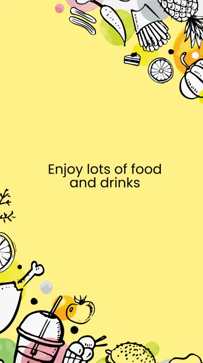Free Happy Hour Event Instagram Story Template to Edit Online