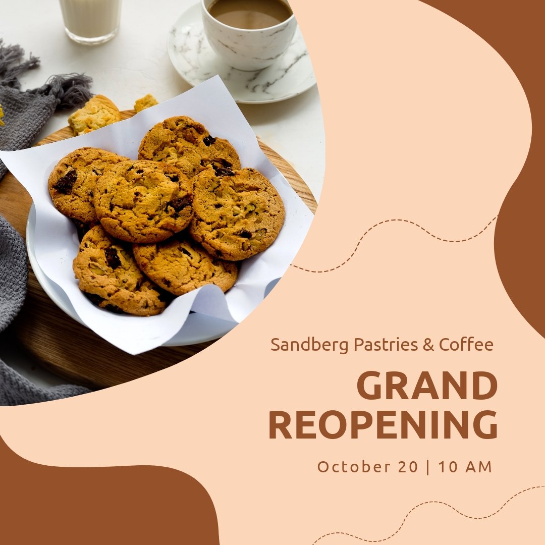 Free Grand Reopening Instagram Post Template