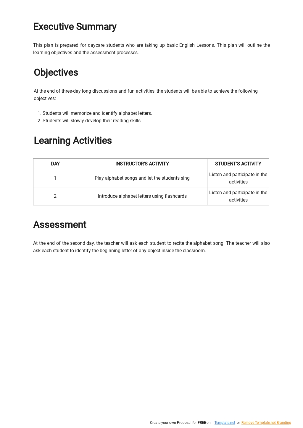 Simple Daycare Lesson Plan Template 1.jpe