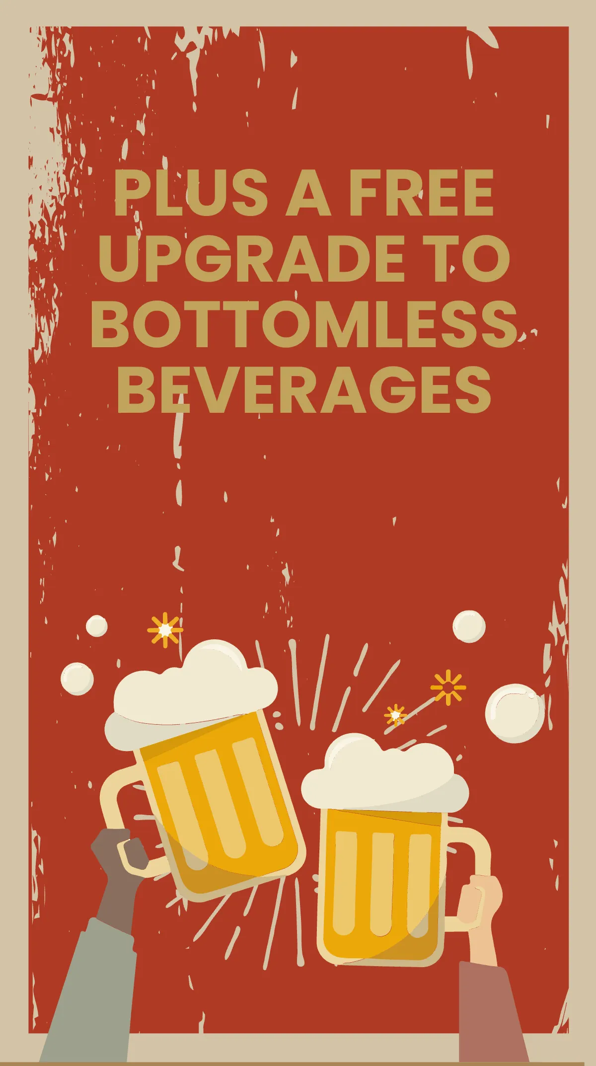 Free Vintage Happy Hour Instagram Story Template to Edit Online