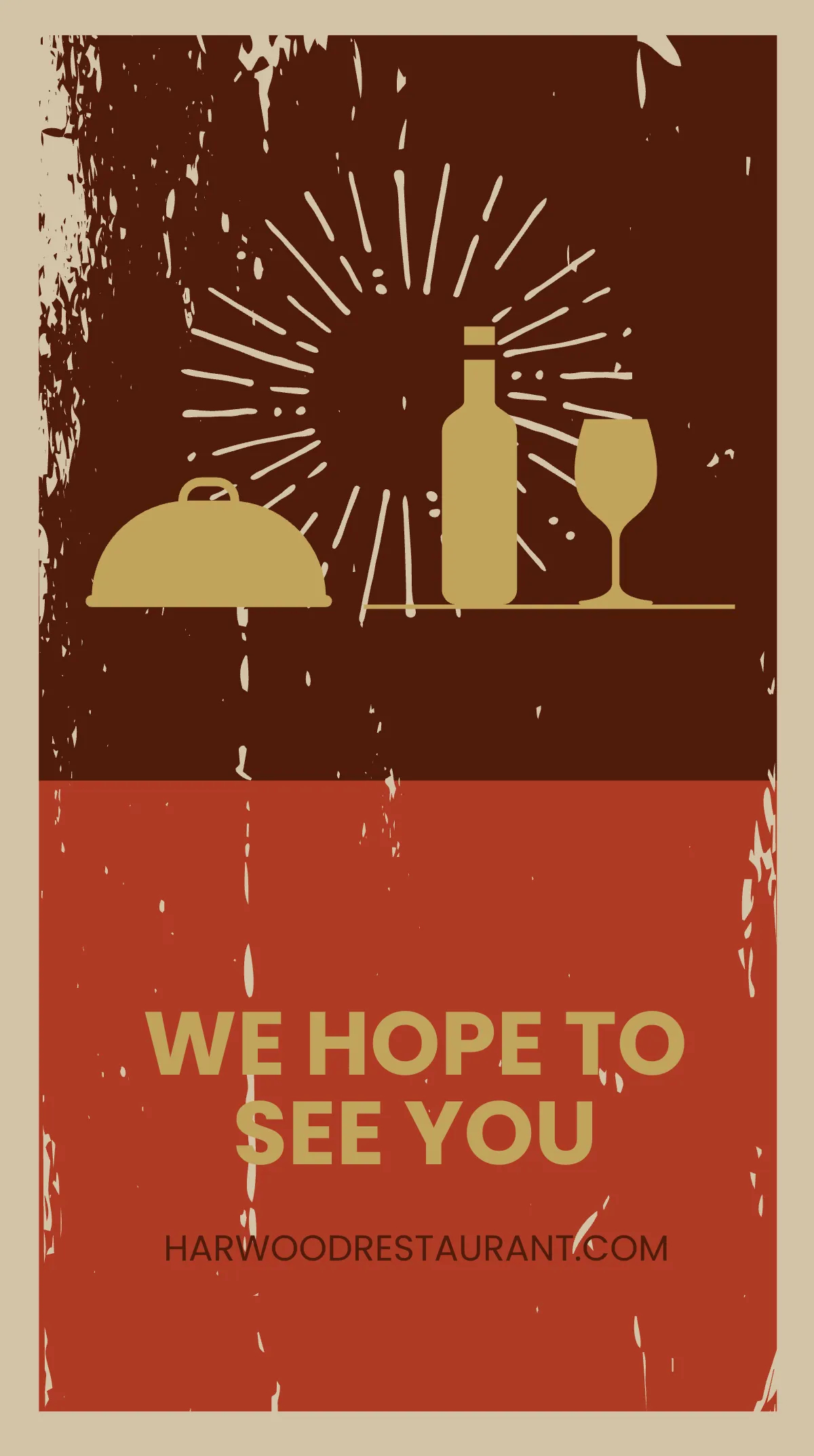 Free Vintage Happy Hour Instagram Story Template to Edit Online