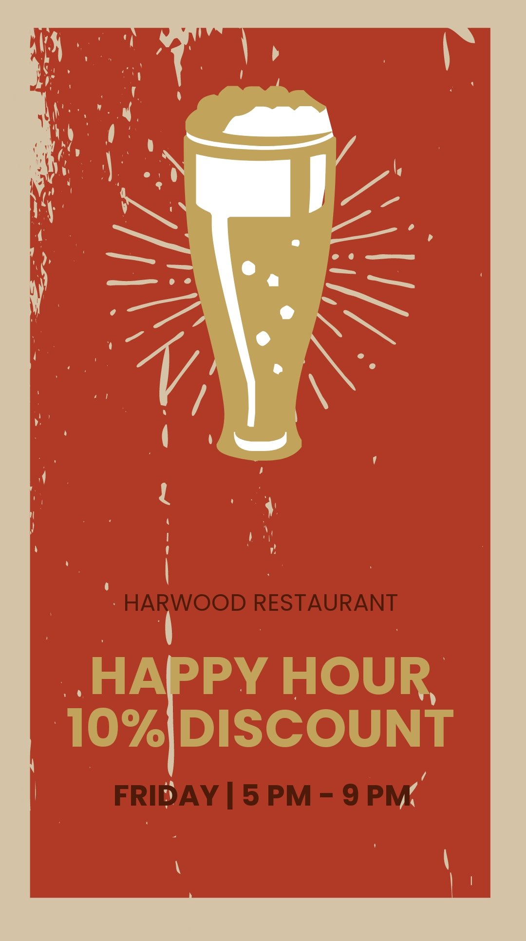 HAPPY HOUR Template