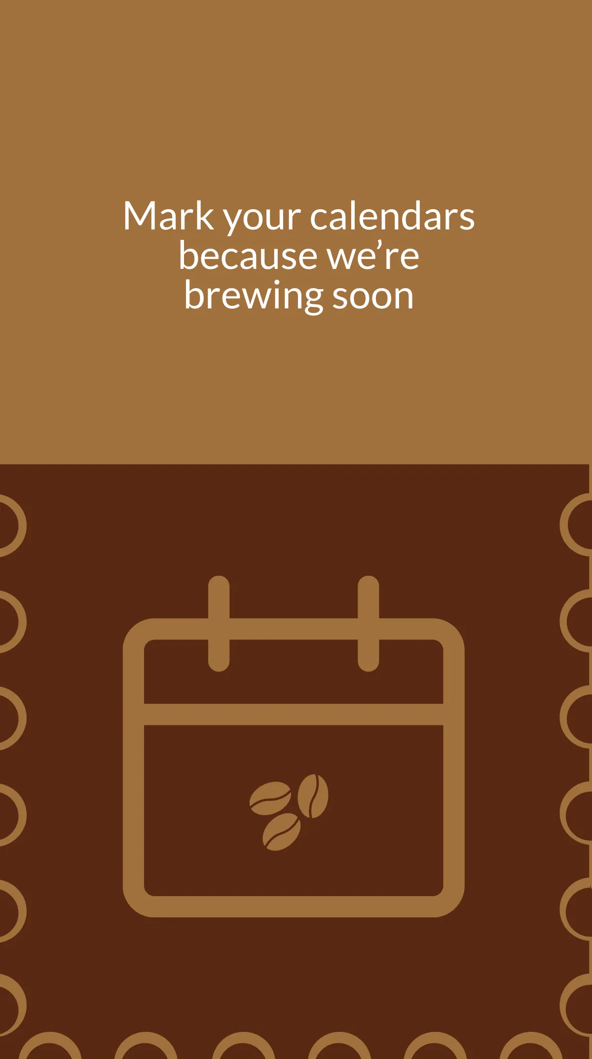 Free Coffee Shop Grand Opening Instagram Story Template to Edit Online