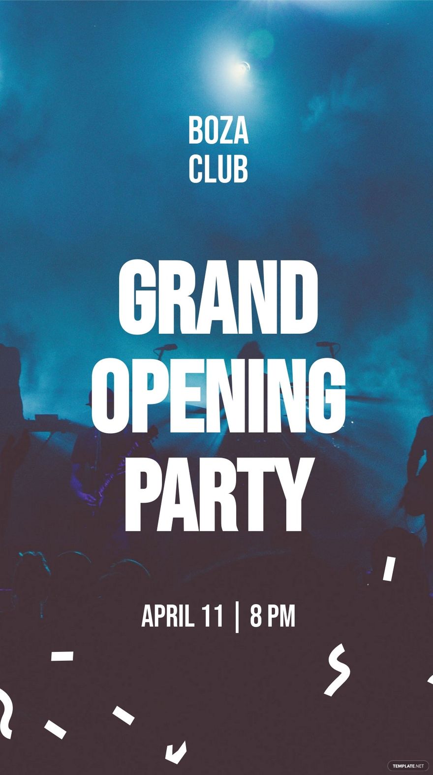 Free Grand Opening Party Instagram Story Template