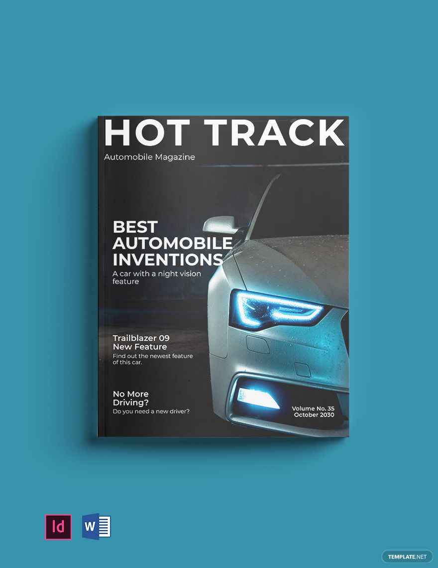 Automotive Engineering Magazine Template