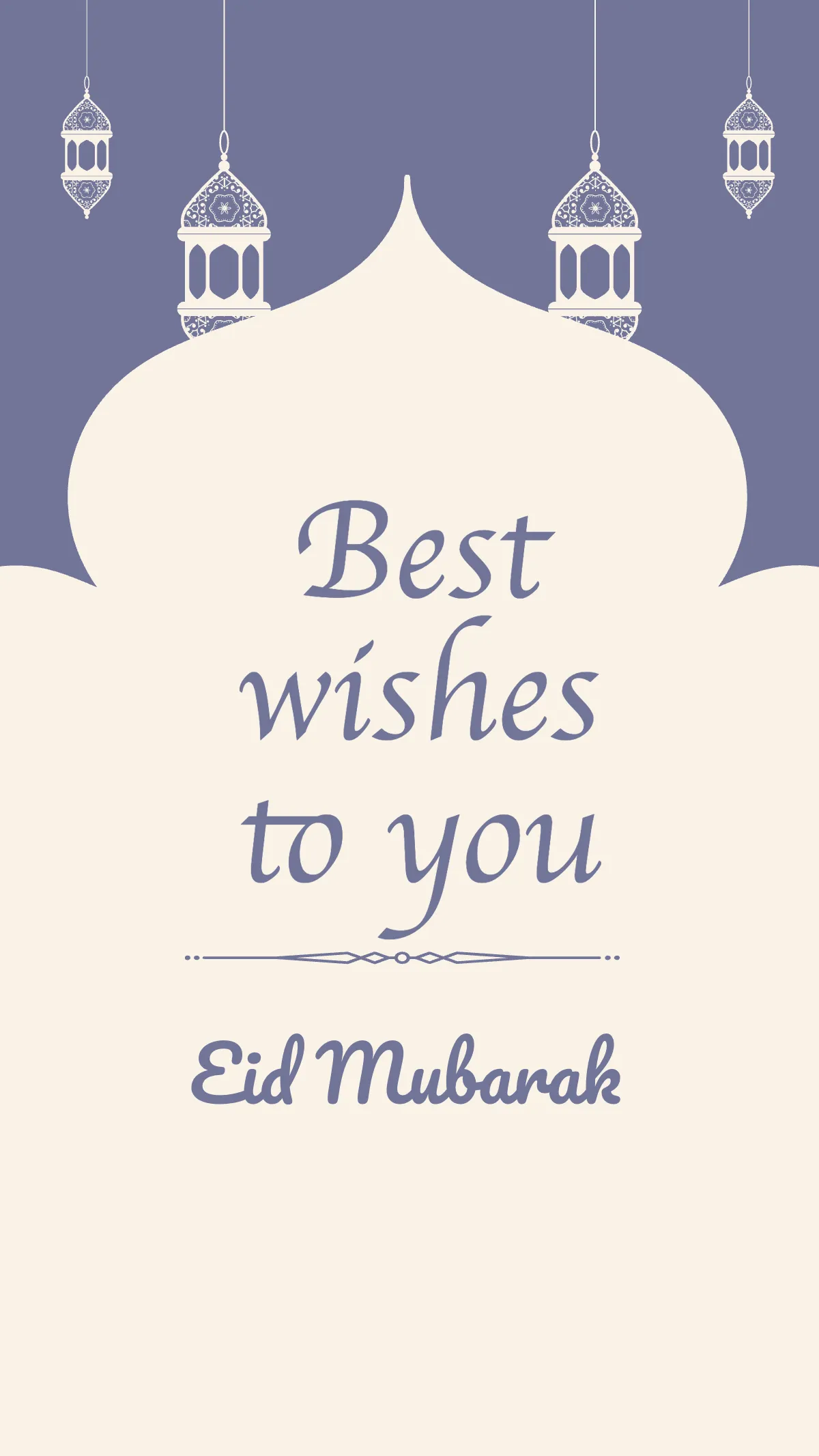 Free Eid Mubarak Instagram Story Template to Edit Online