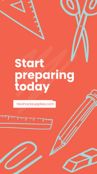 Free Back To School Ad Instagram Story Template to Edit Online