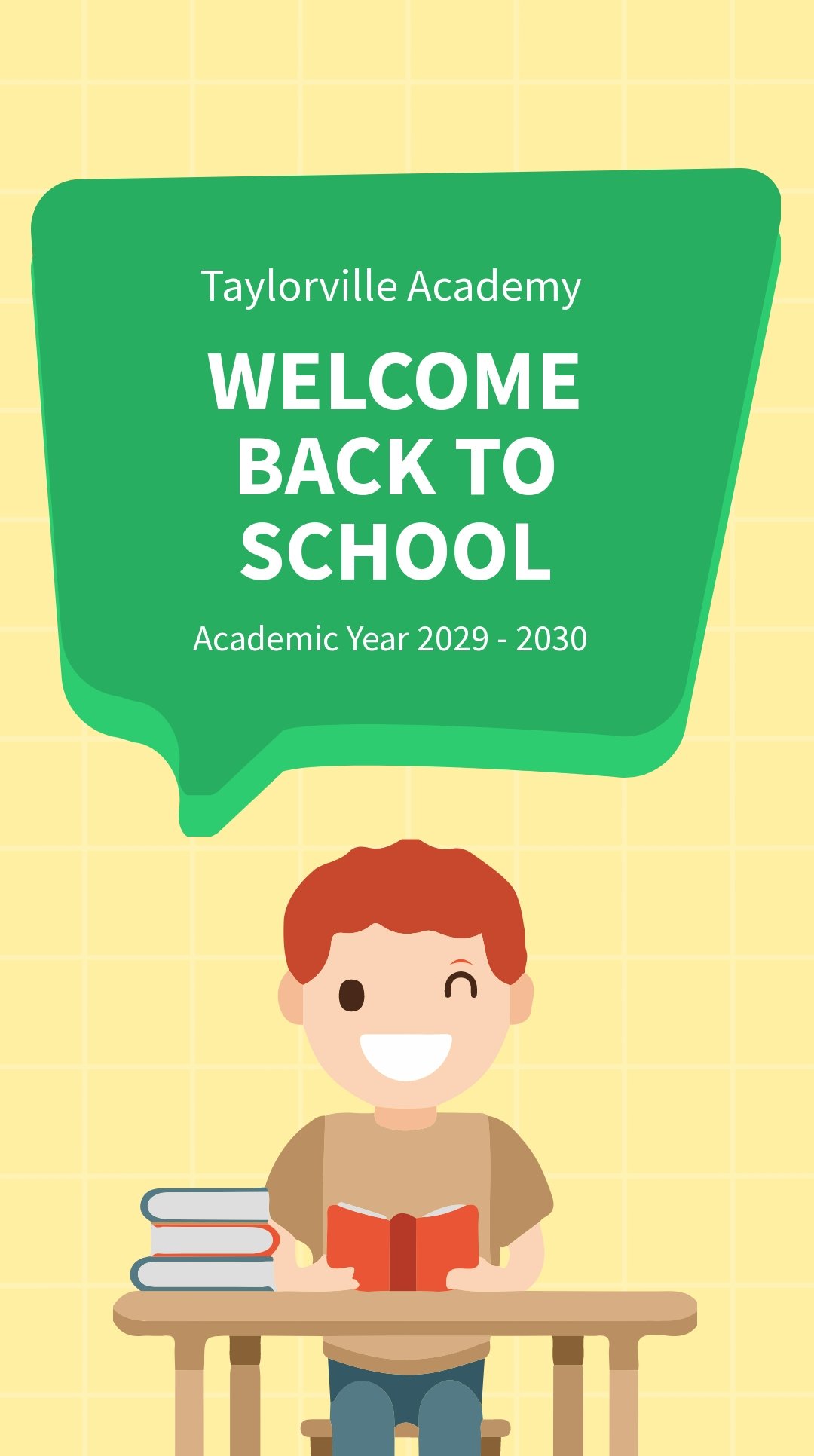 Welcome Back To School Instagram Story Template