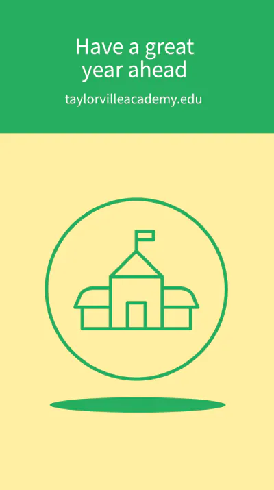 Free Welcome Back To School Instagram Story Template to Edit Online