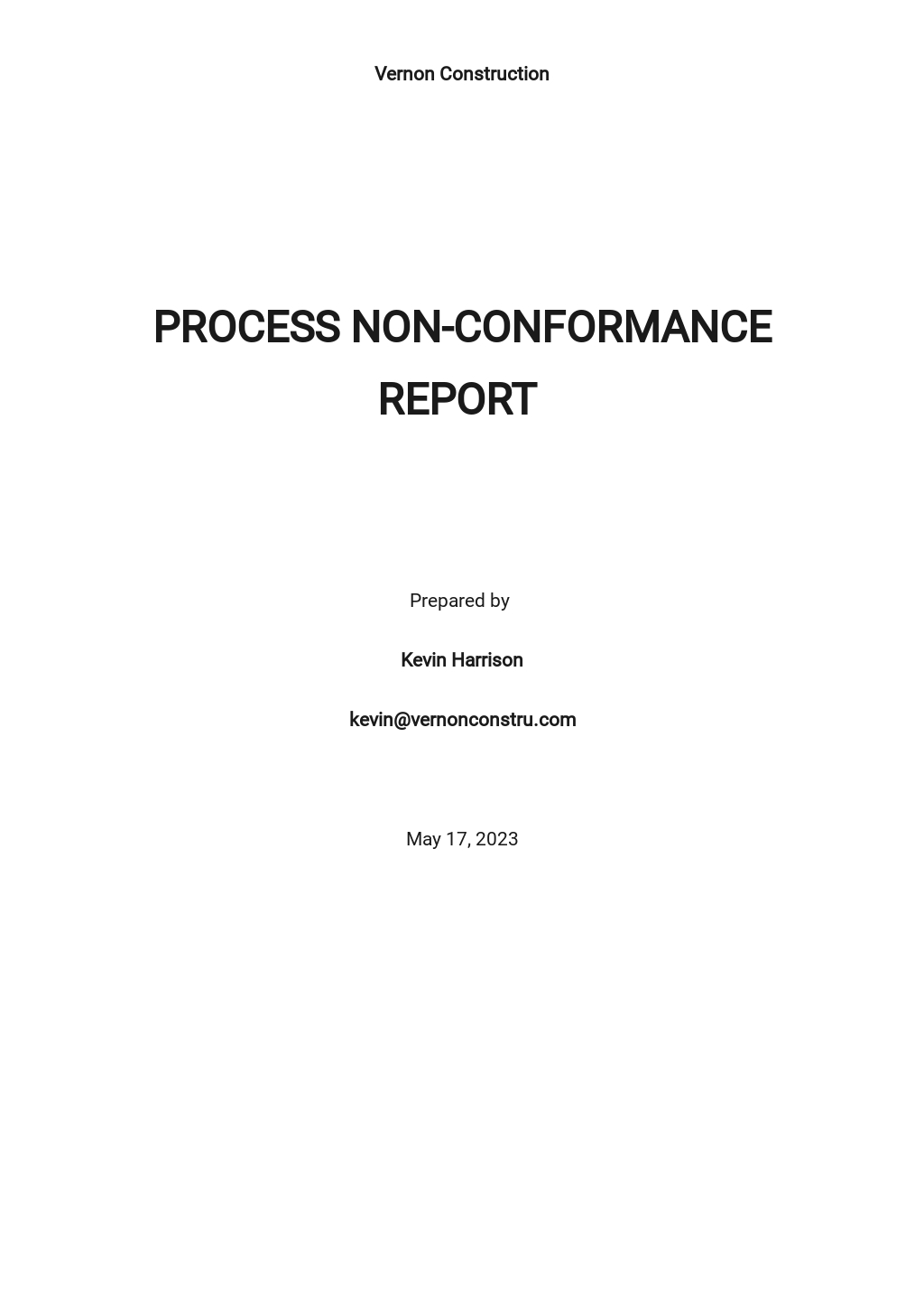 12+ FREE NonConformance Report Templates [Edit & Download]