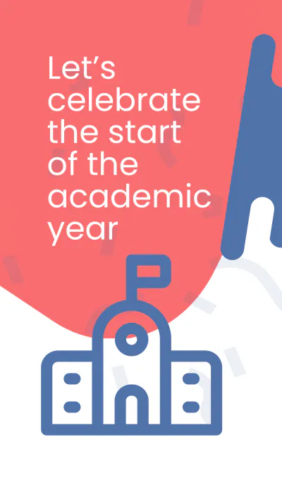Free Back To School Event Instagram Story Template to Edit Online