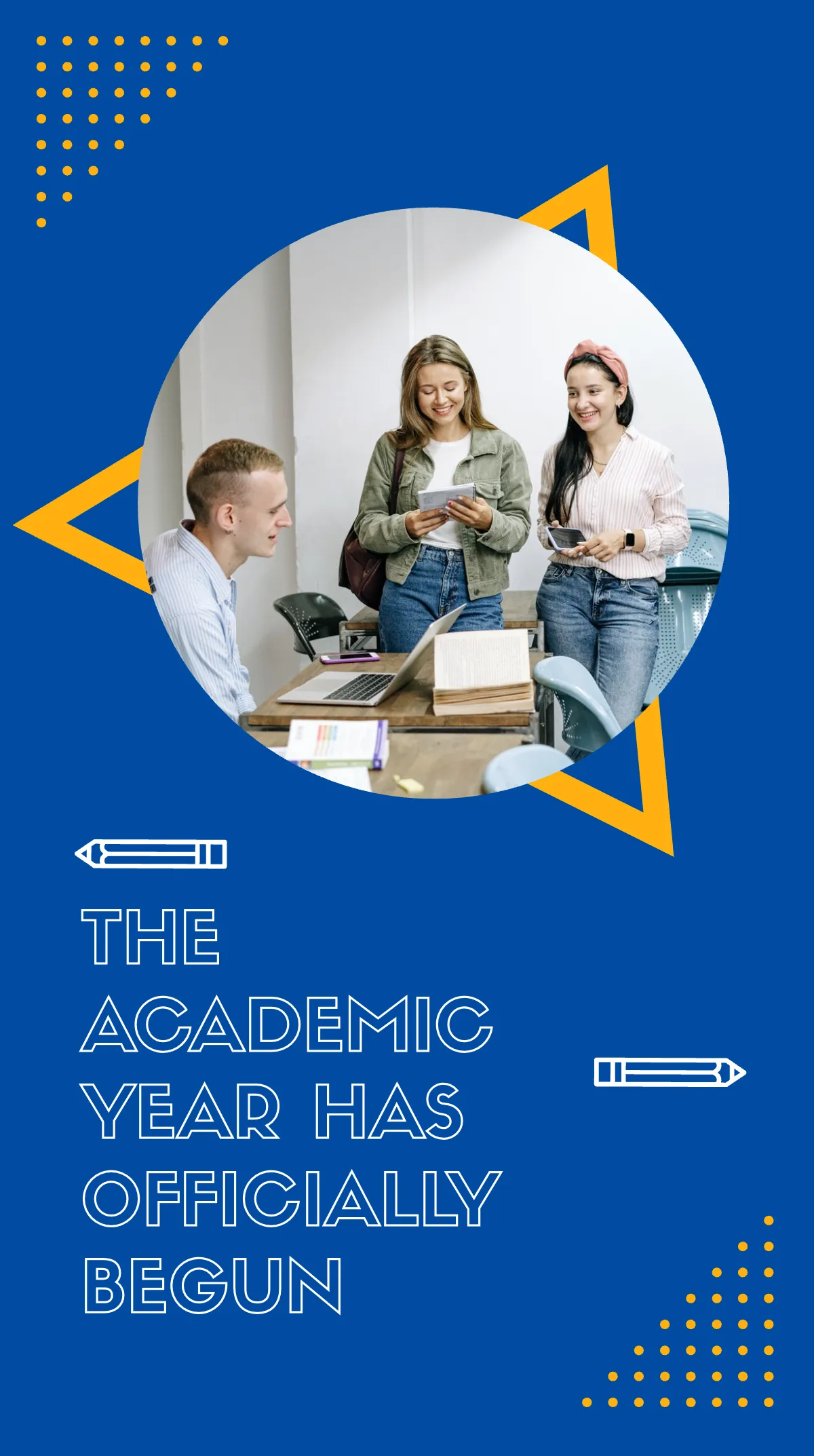 Free Back To School Party Instagram Story Template to Edit Online