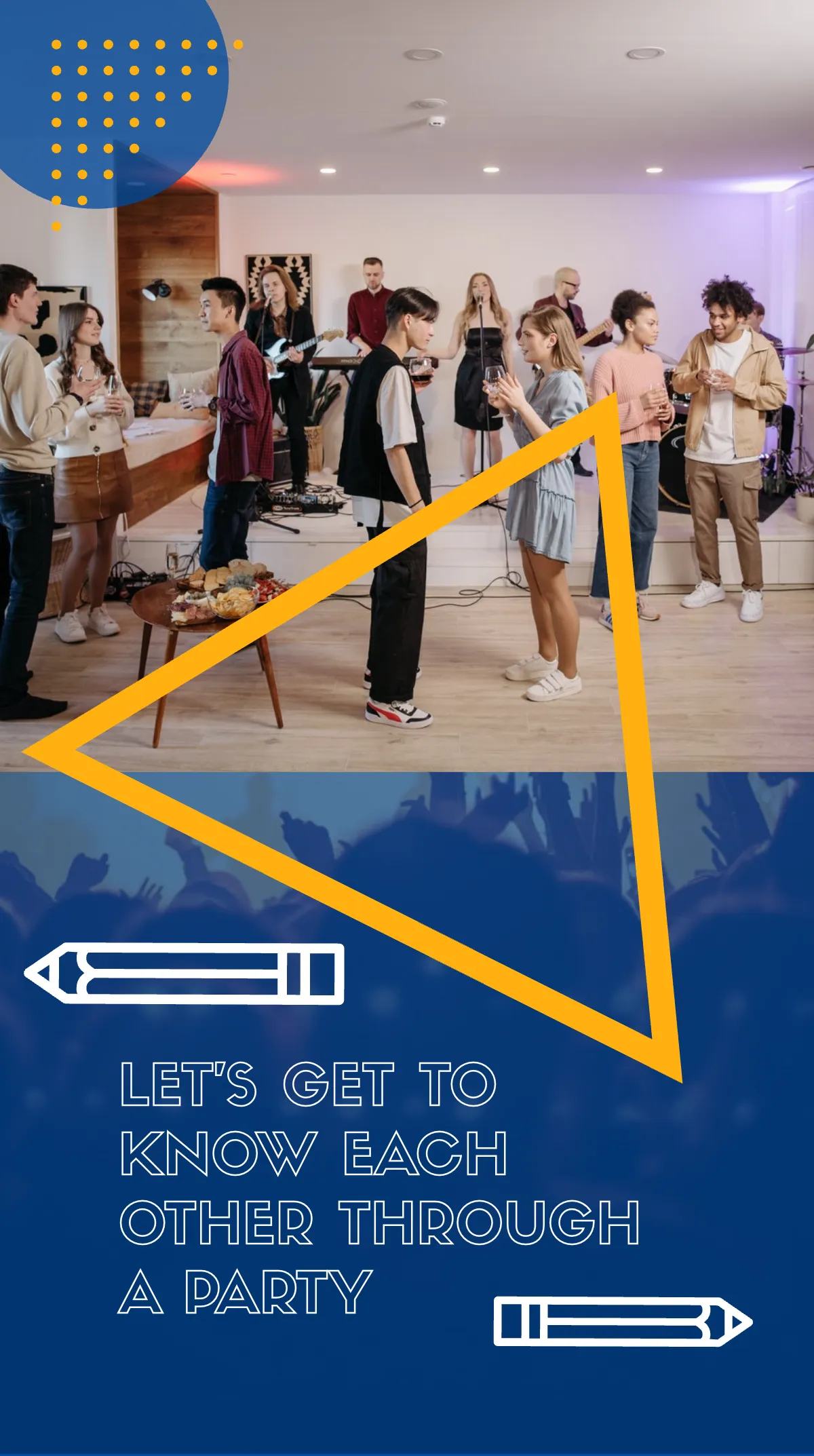 Free Back To School Party Instagram Story Template to Edit Online