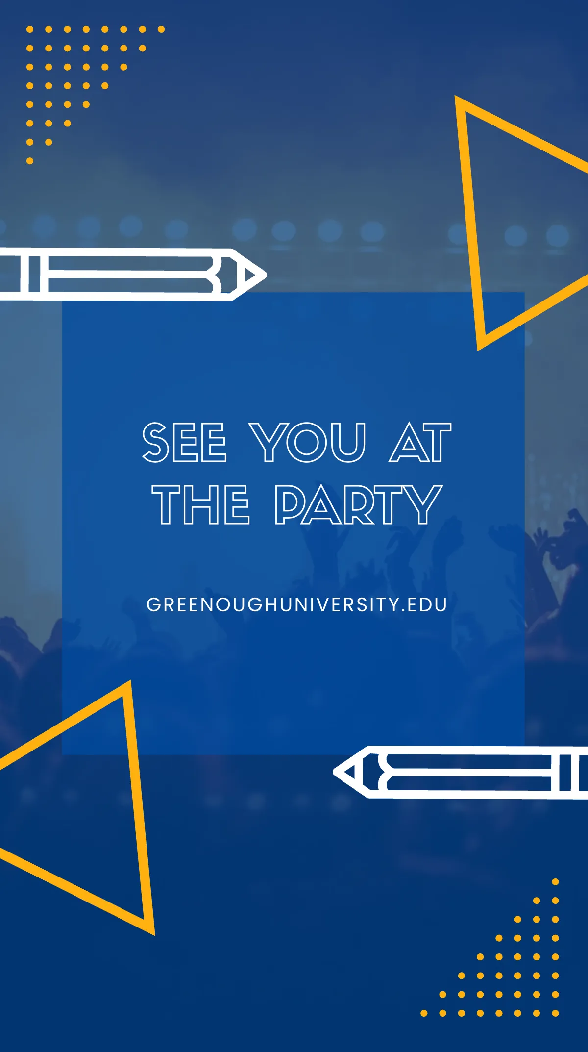 Free Back To School Party Instagram Story Template to Edit Online