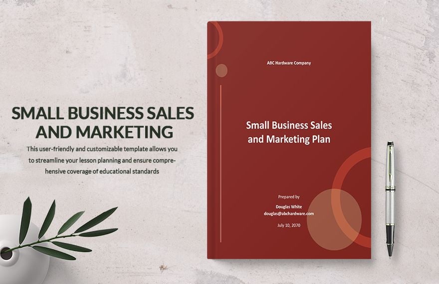 Small Business Sales and Marketing Template