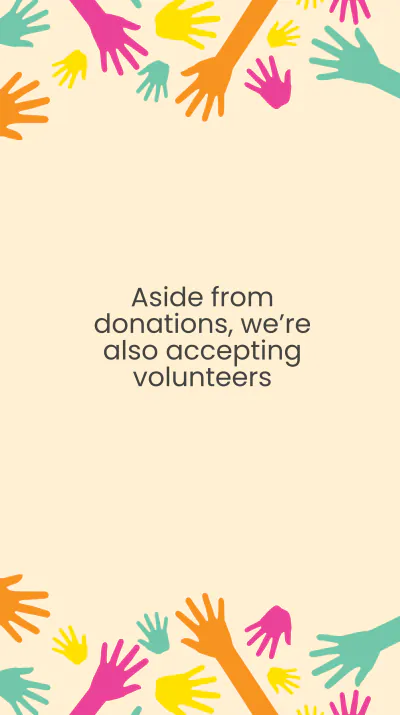 Free Back To School Fundraising Event Instagram Story Template to Edit Online