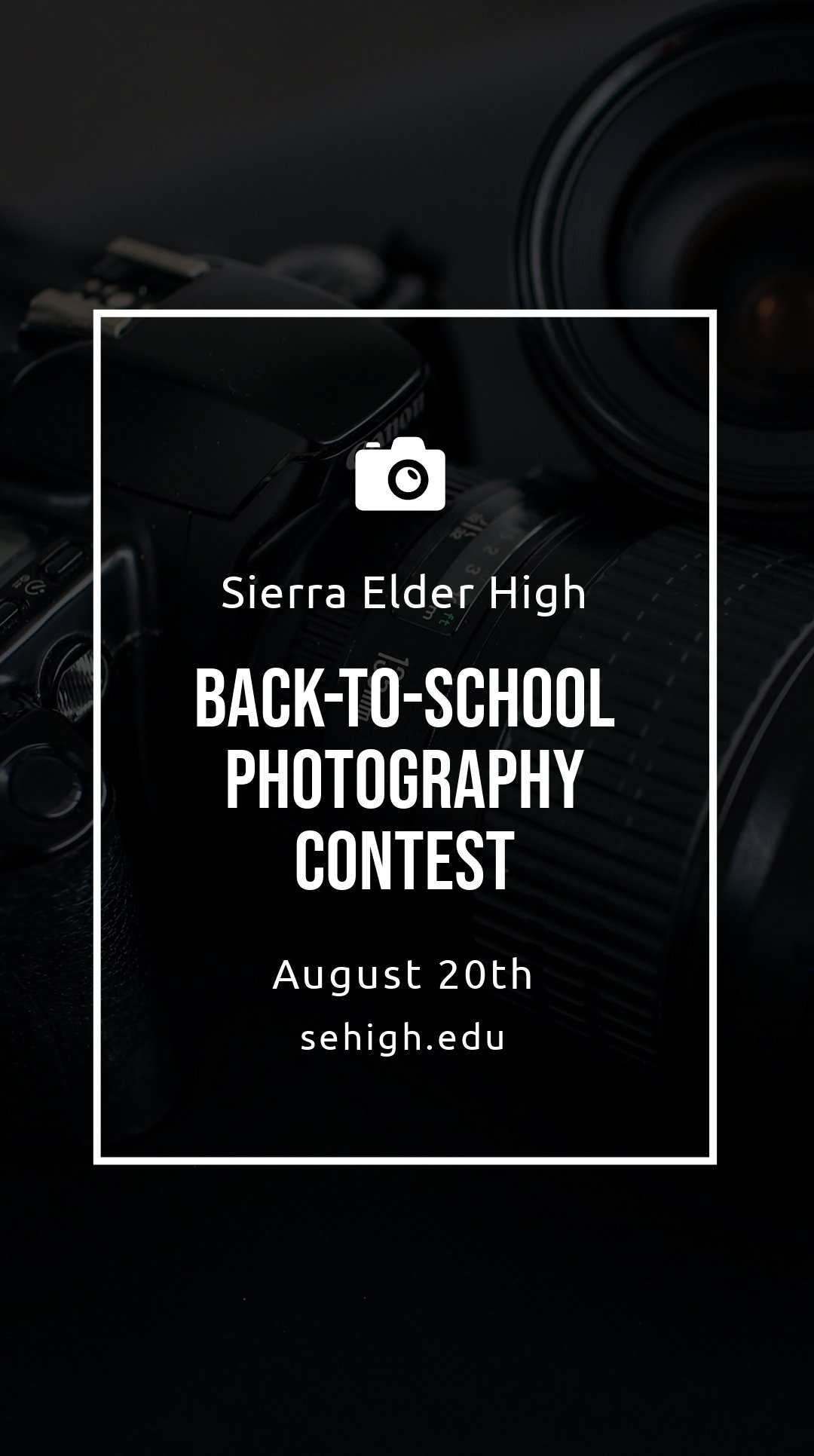 Back To School Photography Instagram Story Template