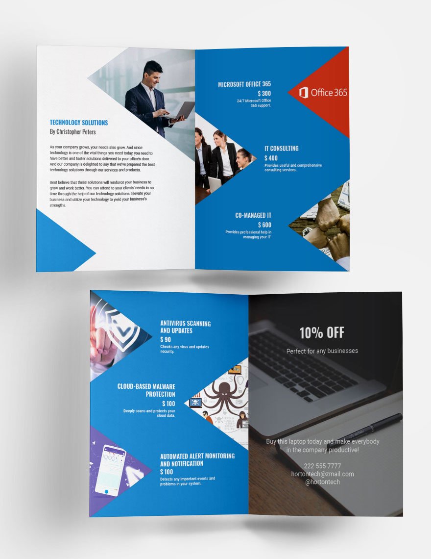 Business Solutions Catalog Template