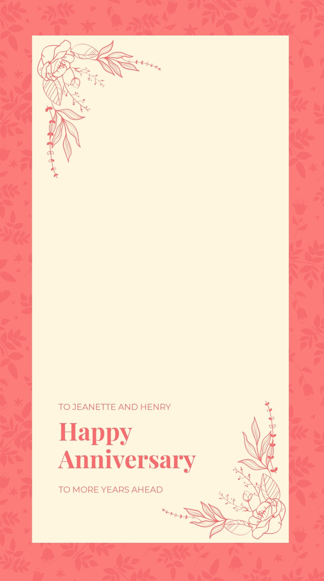 Free Happy Anniversary Snapchat Geofilter Template