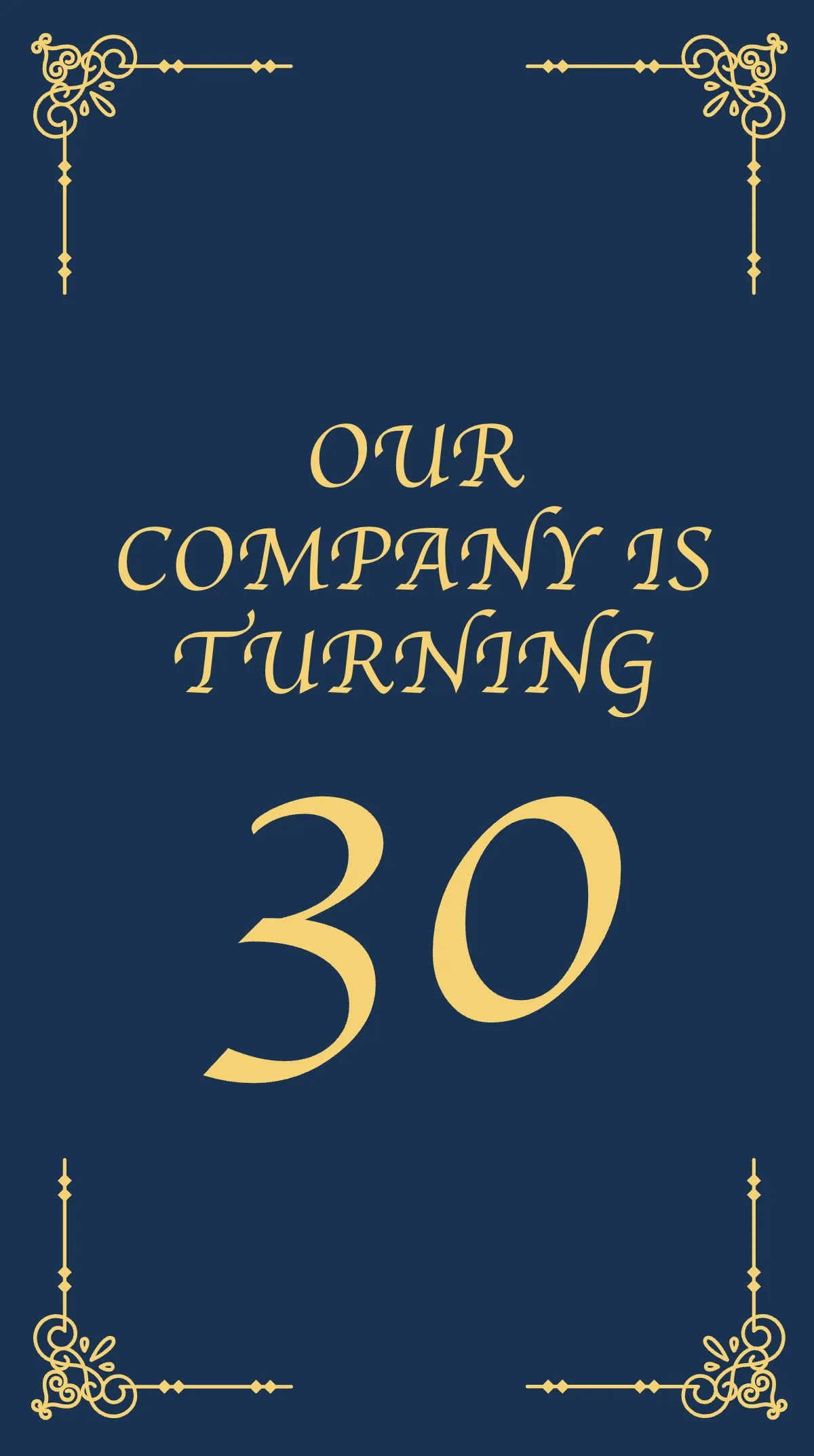 Free Anniversary Celebration Instagram Story Template to Edit Online