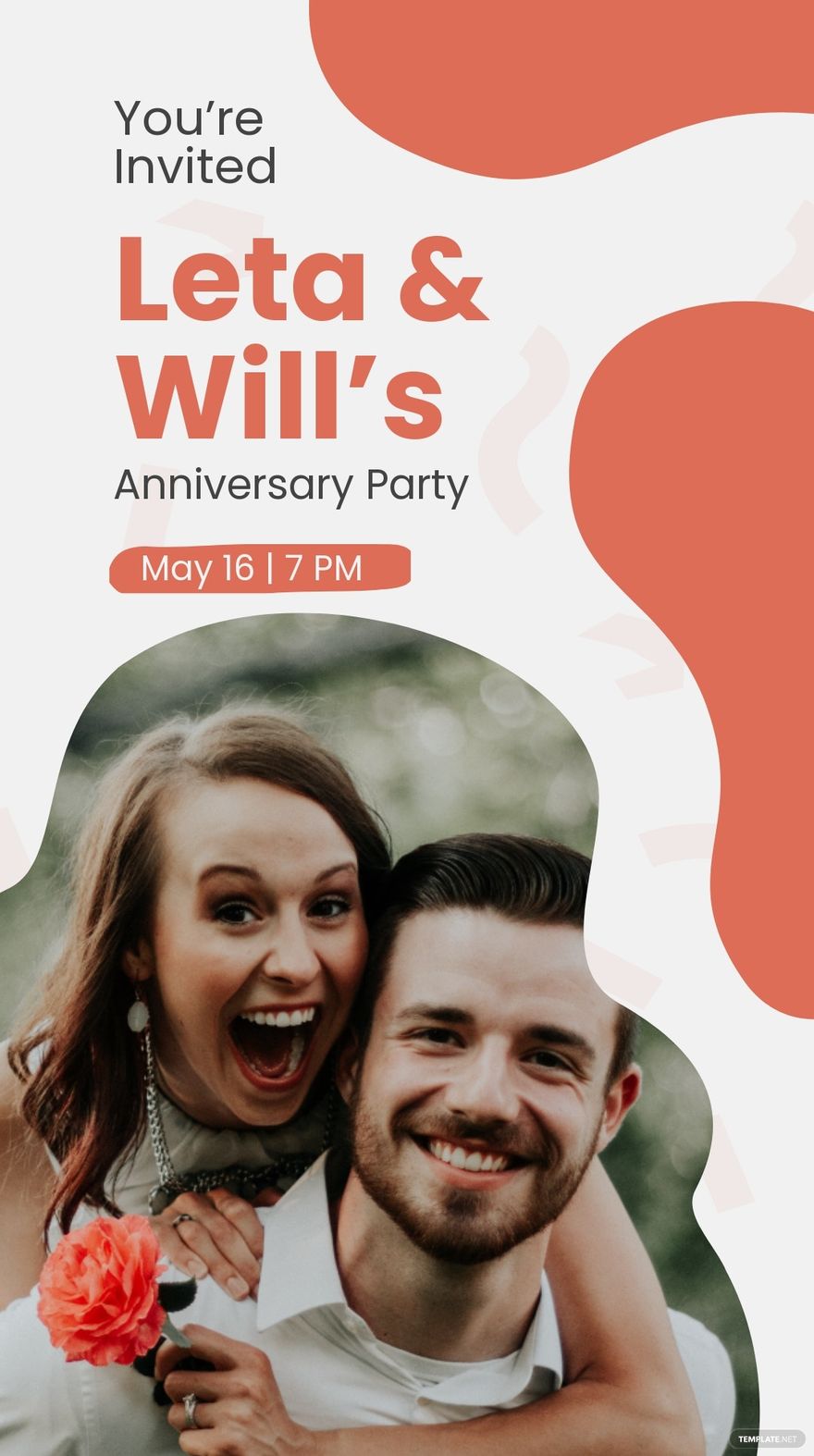 Free Anniversary Party Instagram Story Template