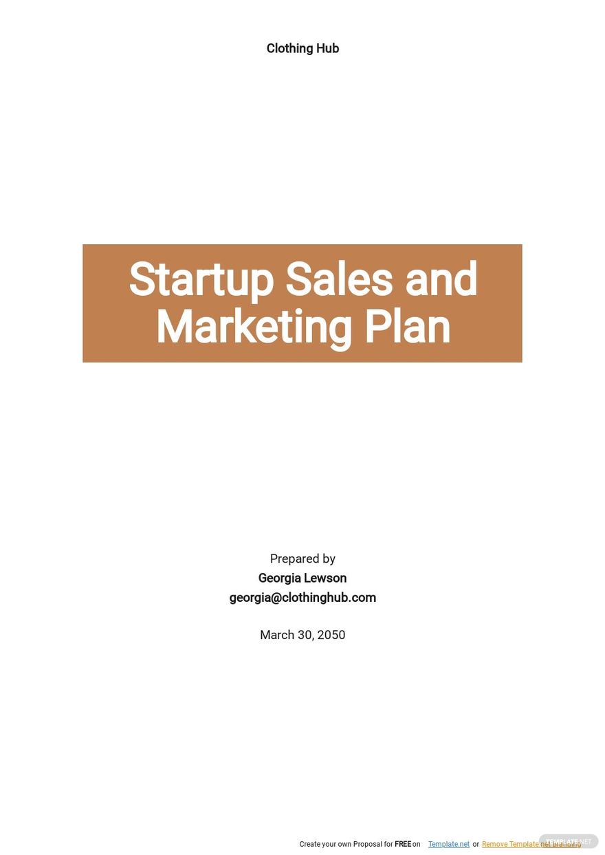 Hotel Sales And Marketing Plan Template - Google Docs, Word, Apple ...