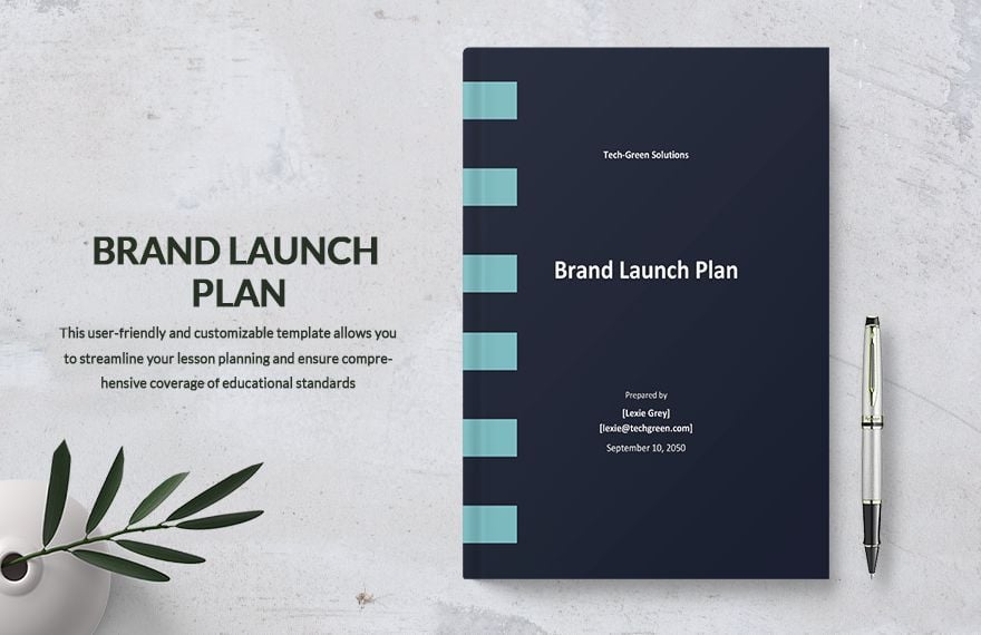 Brand Launch Plan Template