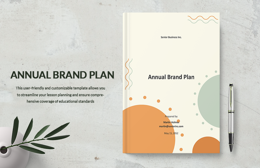 Annual Brand Plan Template