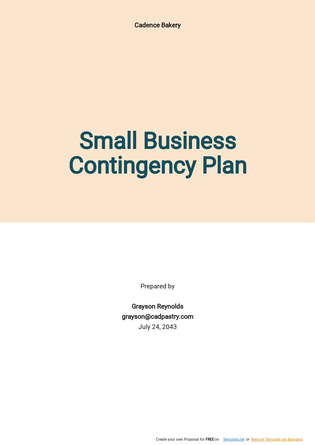 contingency-sales-plan-template-google-docs-word-apple-pages