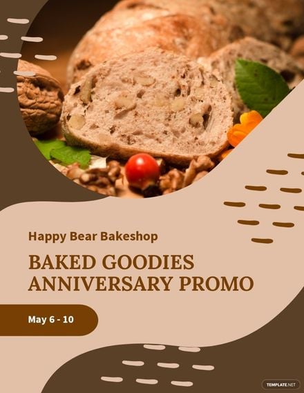 Anniversary Promotion Flyer Template