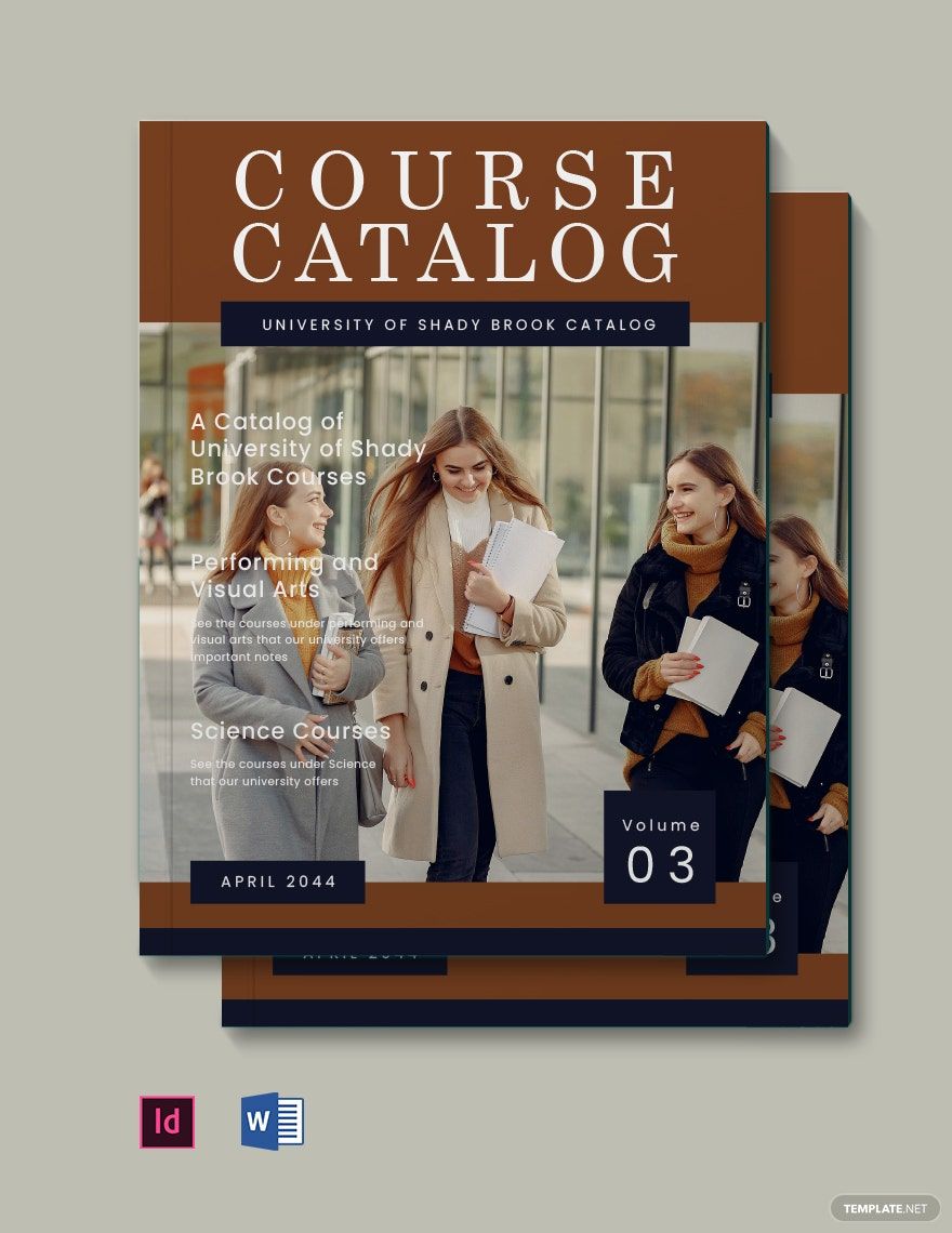 Course Catalog Template