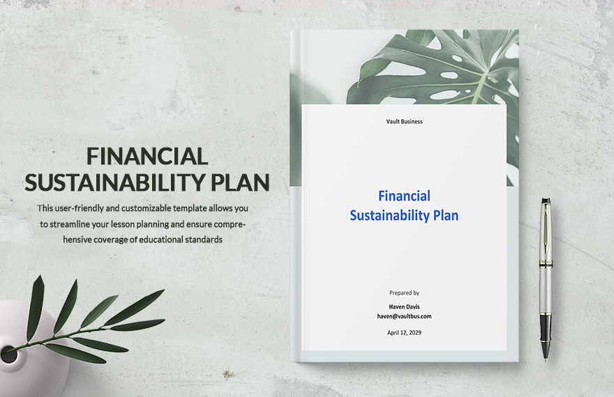 Financial Sustainability Plan Template