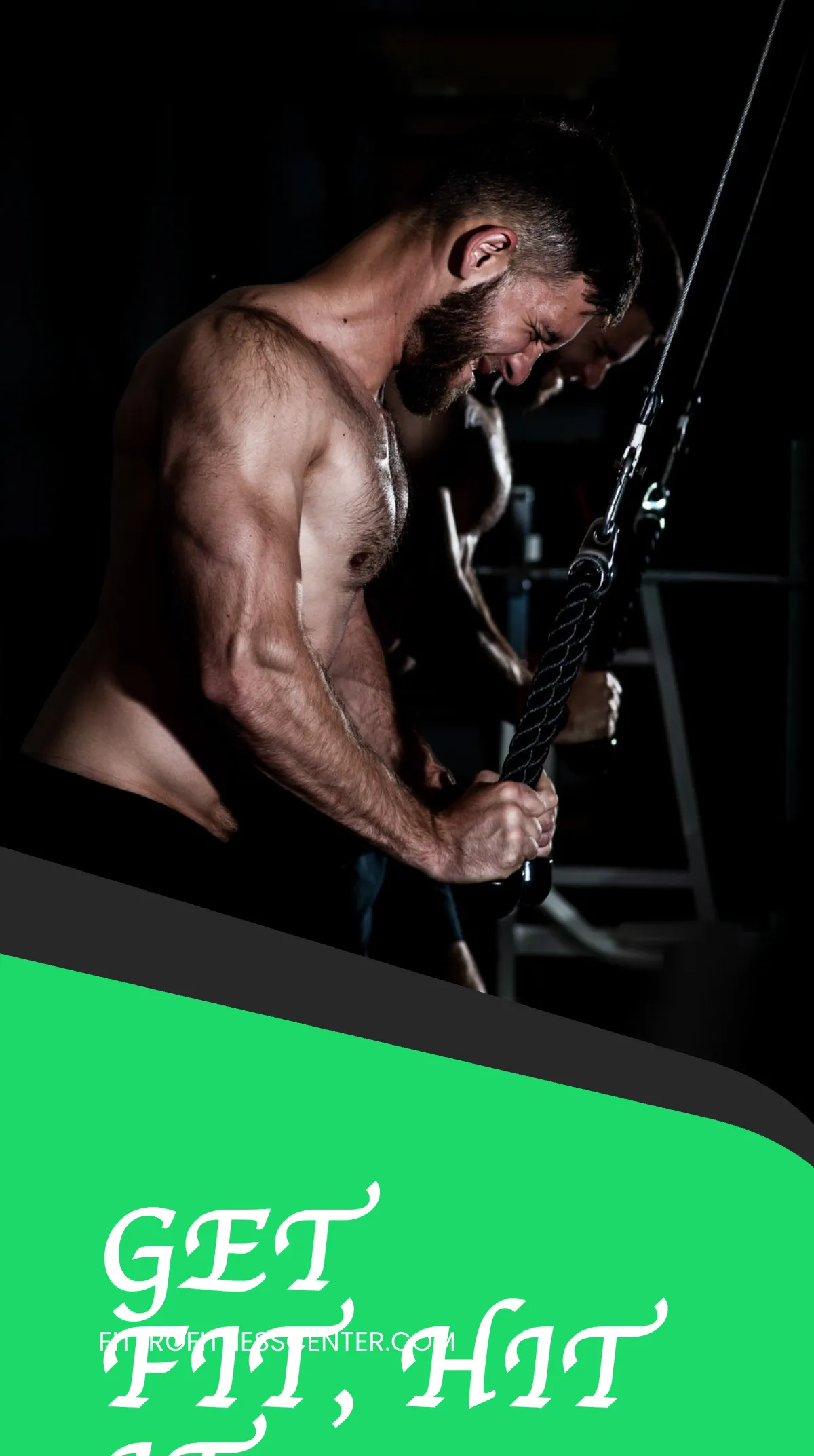 Free Gym Ad Instagram Story Template to Edit Online