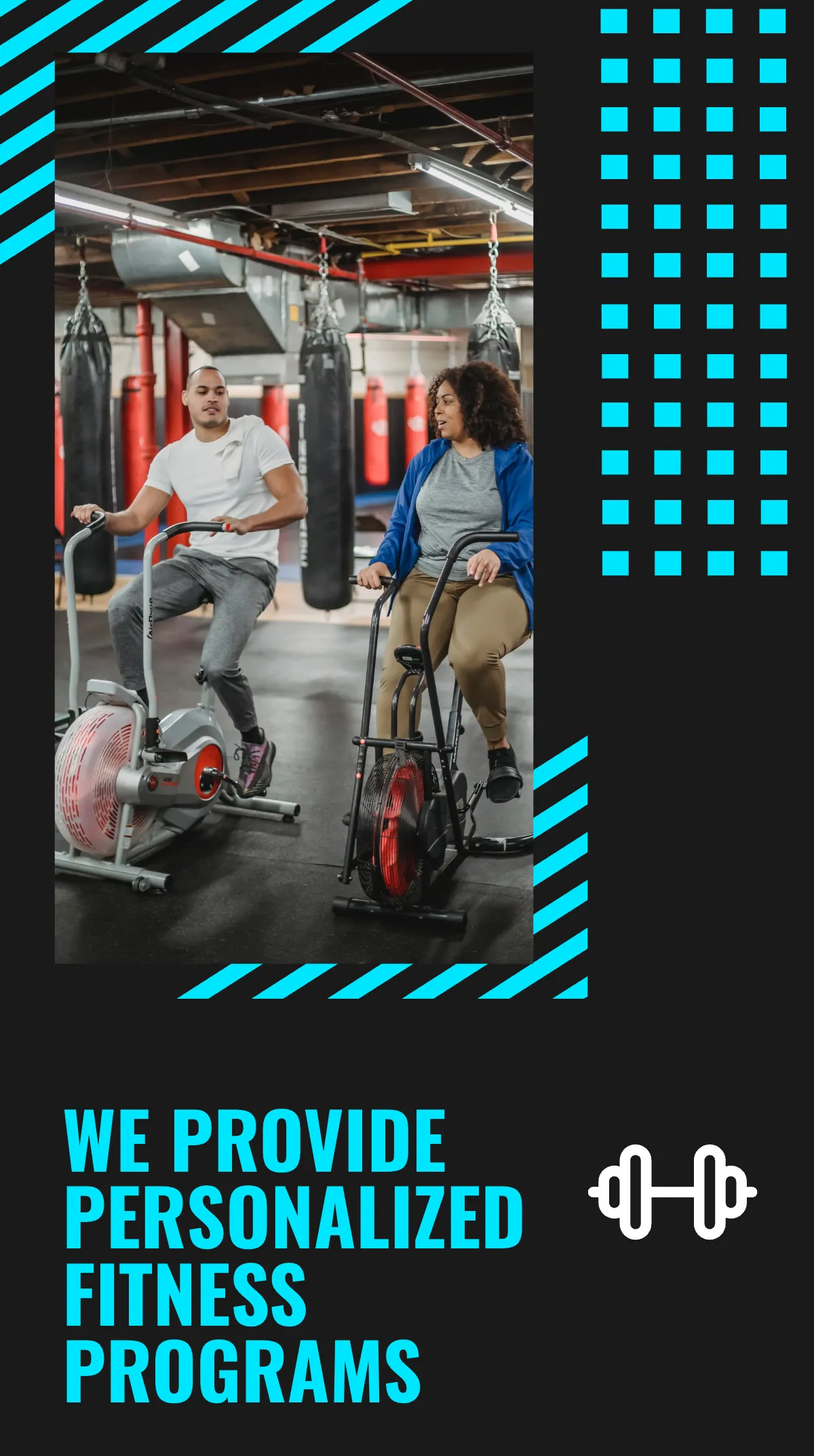 Free Gym Centre Instagram Story Template to Edit Online