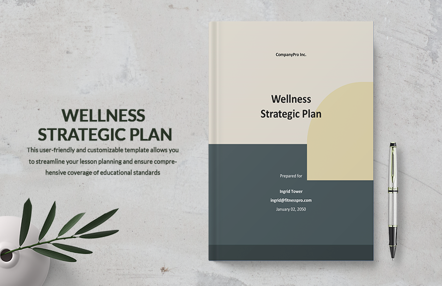 Wellness Strategic Plan Template