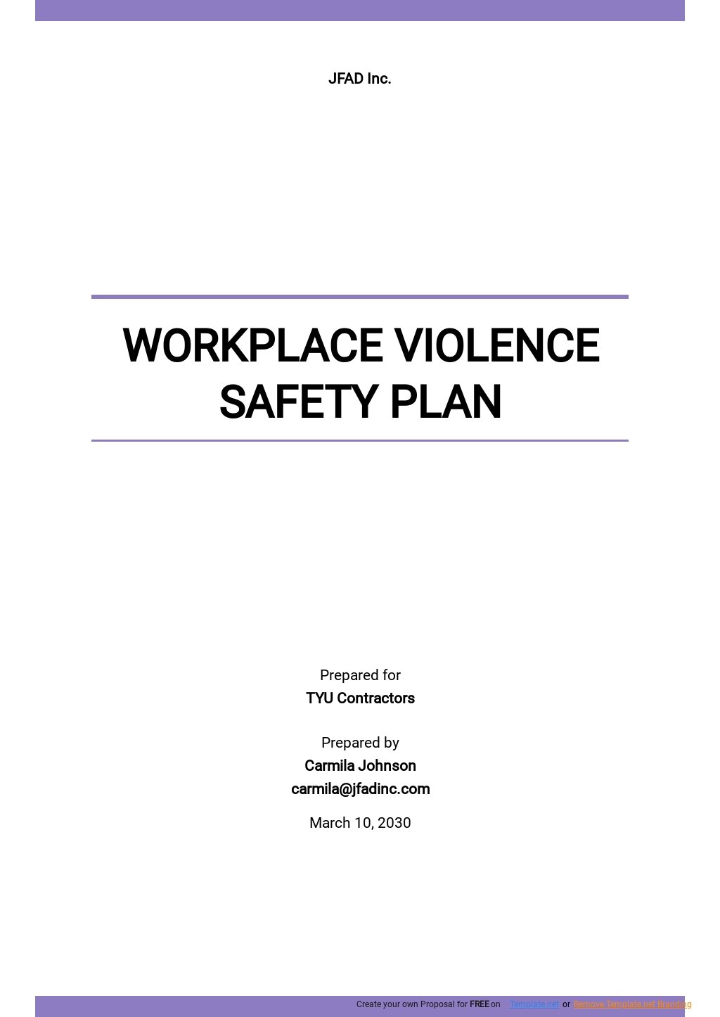 Workplace Violence Safety Plan Template.jpe