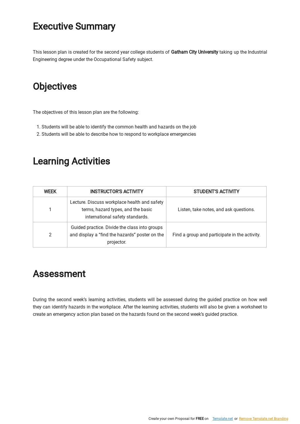 Workplace Safety Lesson Plan Template 1.jpe