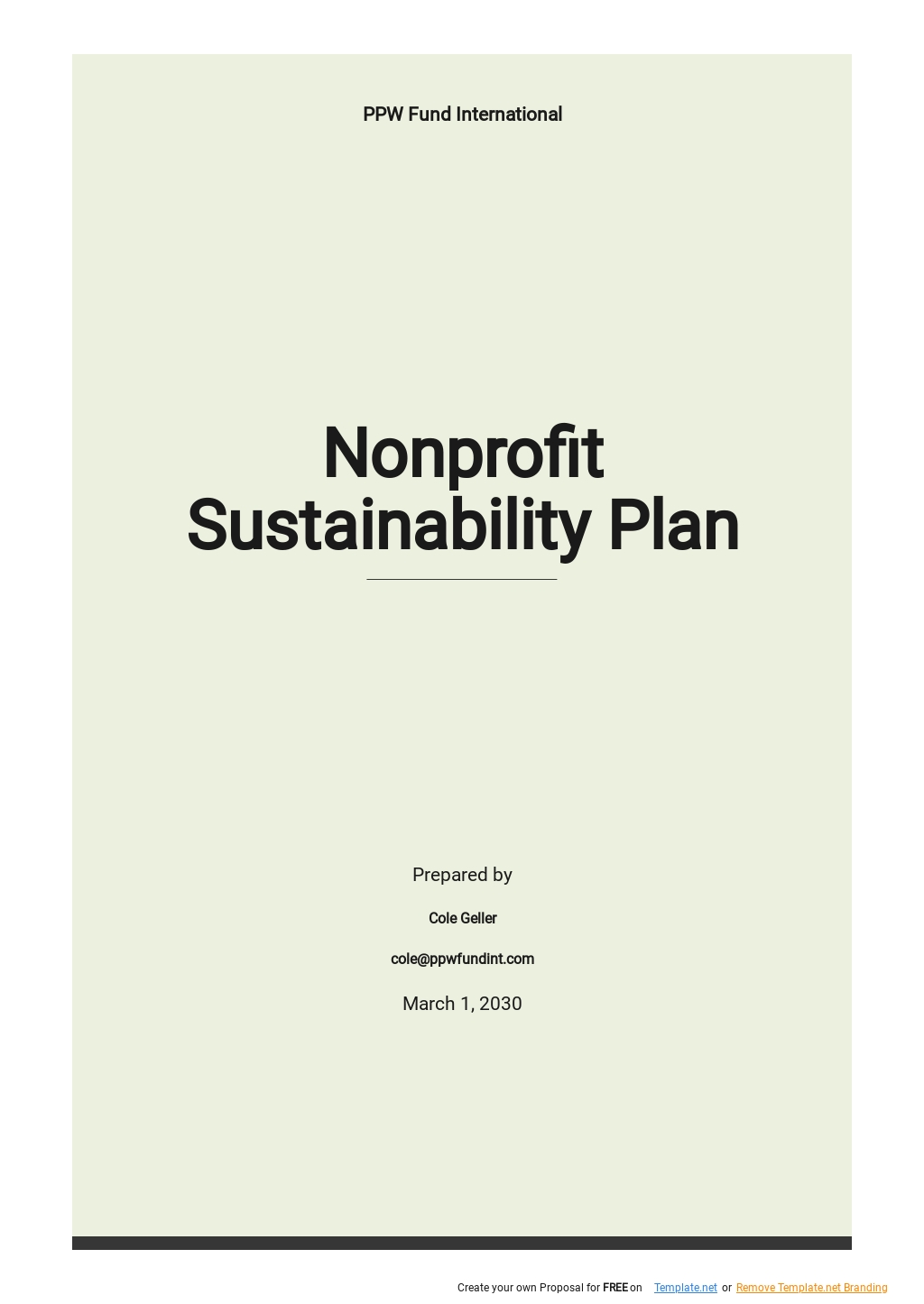 nonprofit-sustainability-plan-template-google-docs-word-apple-pages