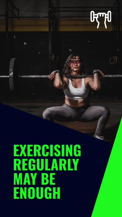 Free Gym Quote Instagram Story Template to Edit Online