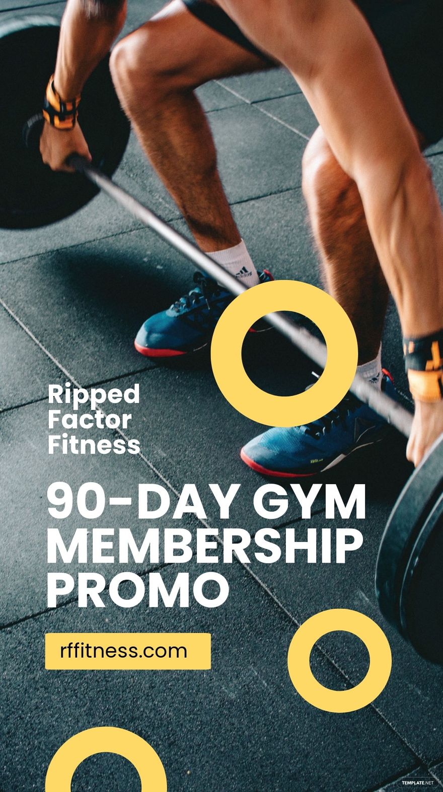 Gym Membership Instagram Story Template