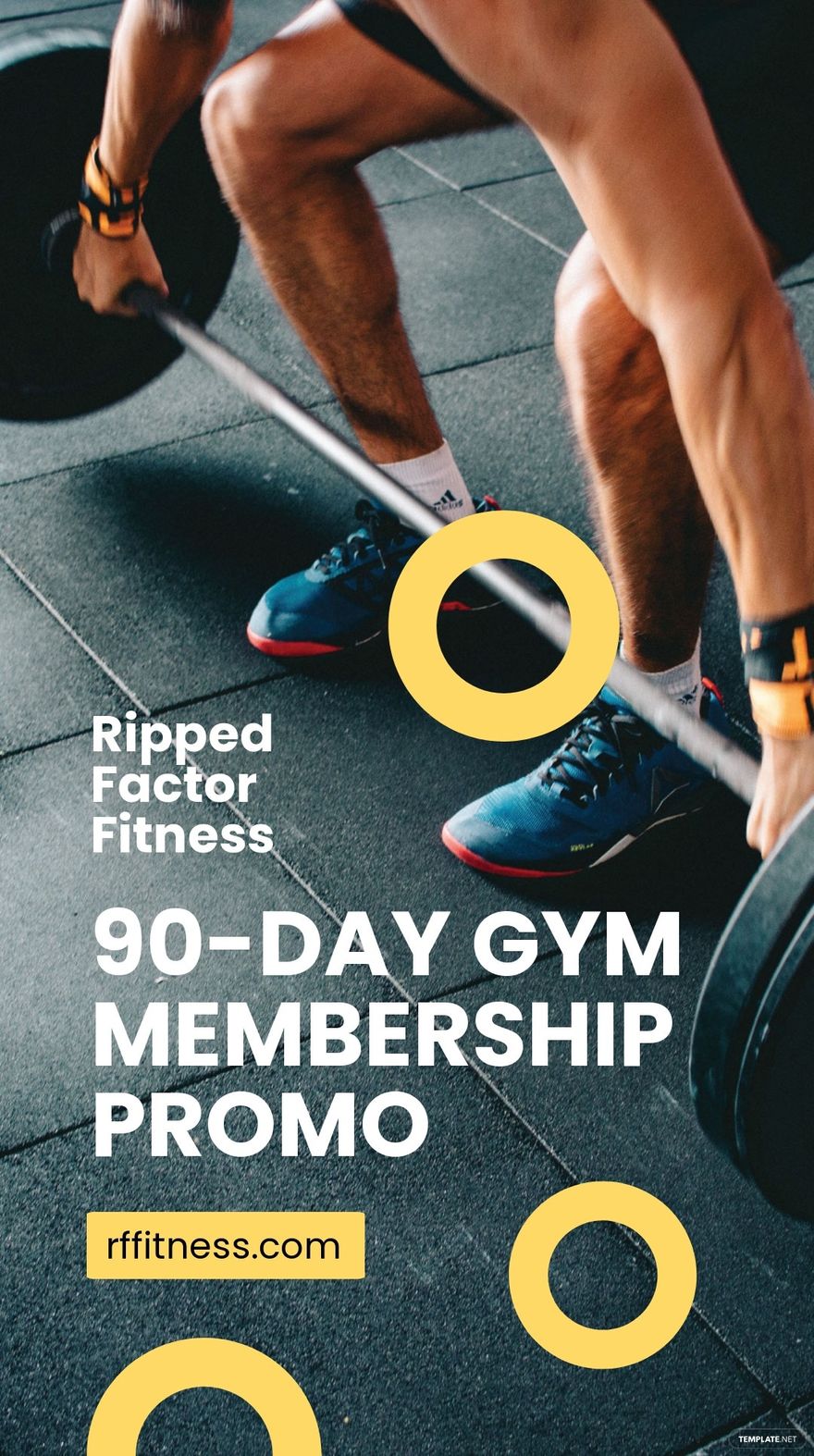 Gym Membership Whatsapp Post Template