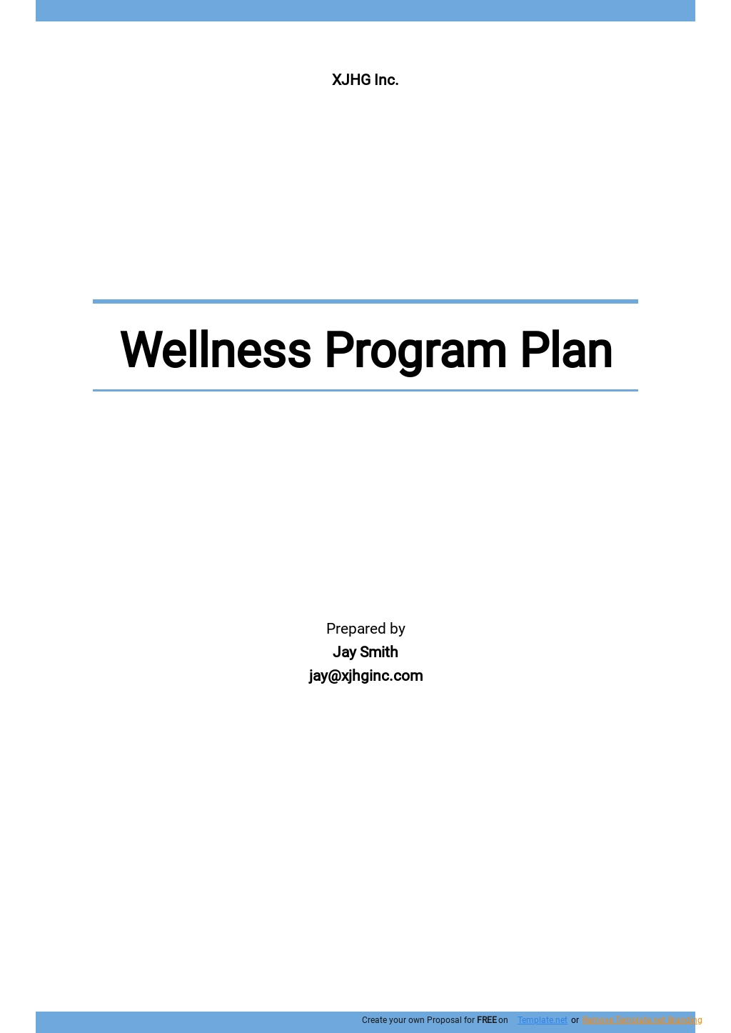 wellness spa business plan